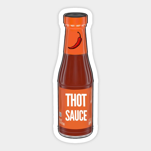 Thot Sauce Sticker by JasonLloyd